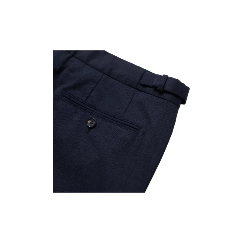 Zegna FW22 Casual Pants Men's Navy Blue-2