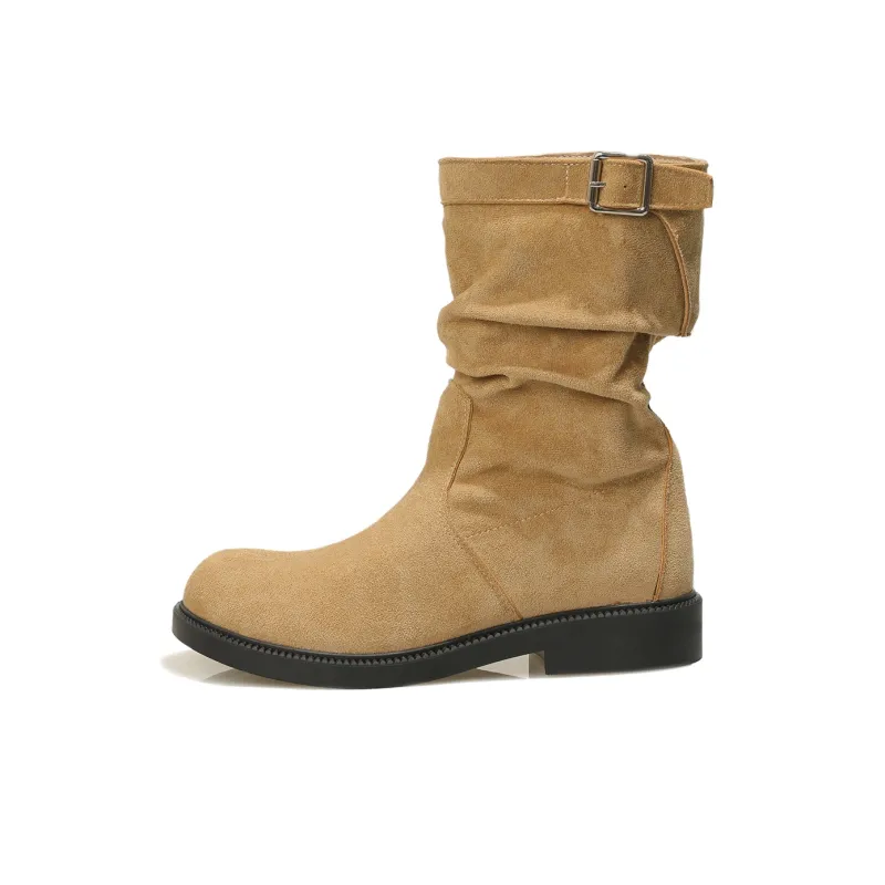Earl Cat Ankle Boots Women's Khaki-0