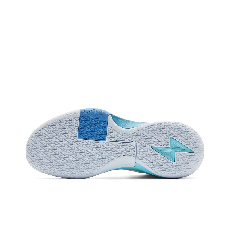PEAK Taichi Siege Cushioning, Rebound, Abrasion Resistant, Slip Resistant Low Top Basketball Shoes Men's Mist Gray-5