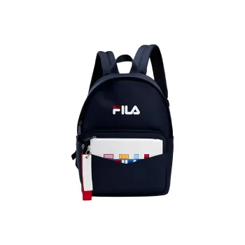 FILA Synthetic Leather, PU Polyurethane Backpack Regular Unisex Legend Blue