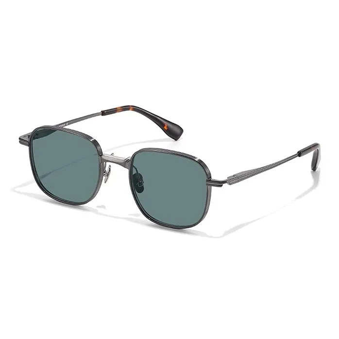 BERTHA Titanium Square Sunglasses Unisex-7