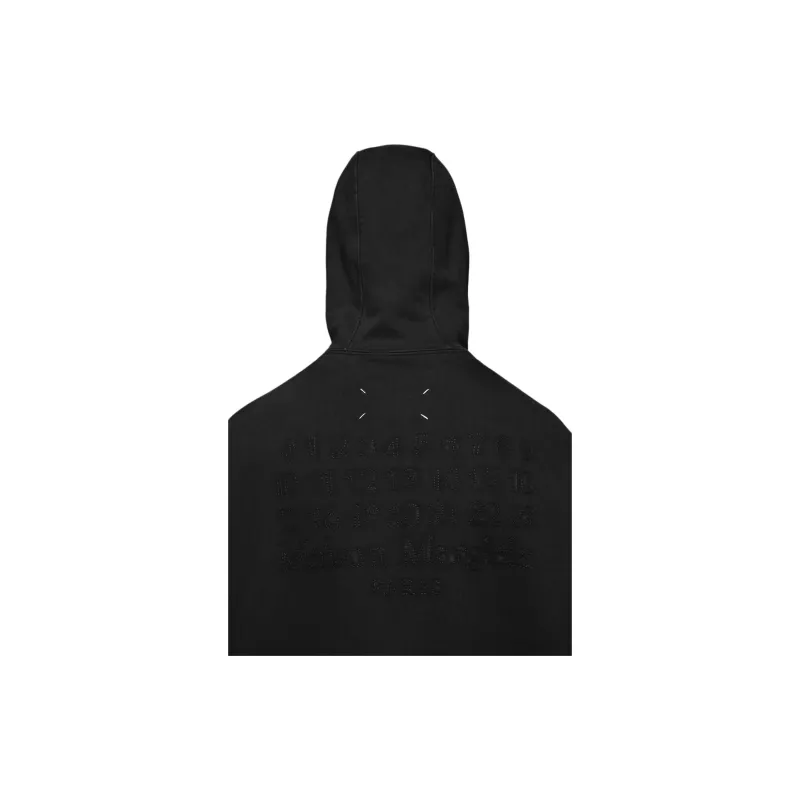 Maison Margiela Logo Embroidered Hoodie-4