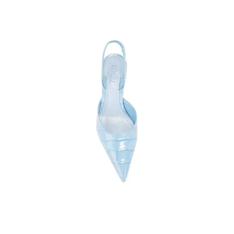 Schutz Paola High Heels 6.3cm Women's Blue-4