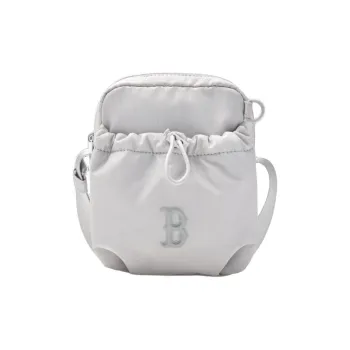 MLB Nylon Crossbody Bag Shoulder Bag Mini Unisex Gray White