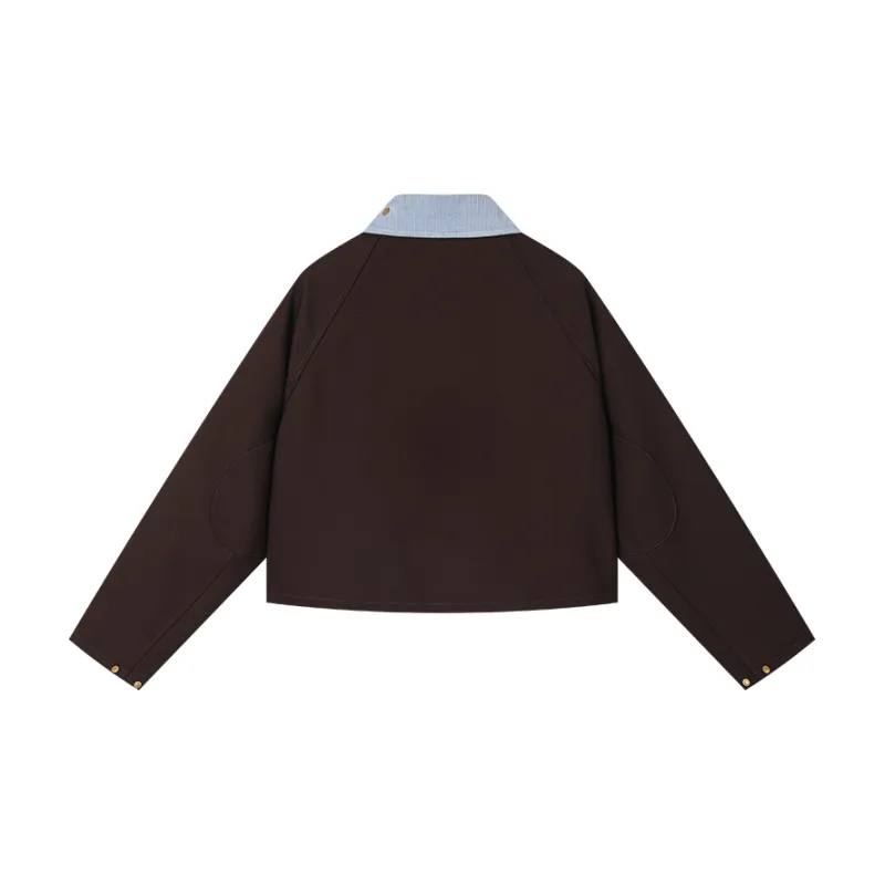 UOOYAA Jackets & Coats Women's Burgundy-1