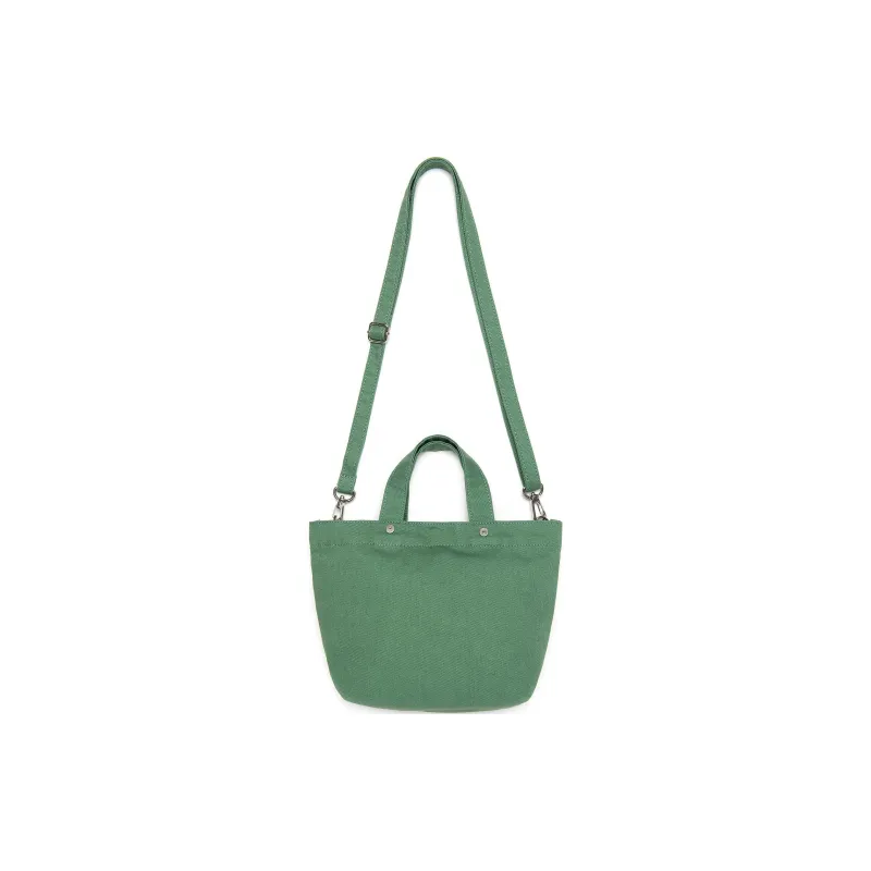 Lee Cotton Tote Bag, Shopping Bag, Shoulder Bag, Crossbody Bag, Handbag Mini Unisex Green-1