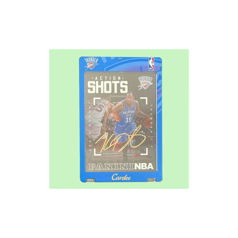PANINI 2014 15 Thunder Kevin KD Bleach KD Gold Pen Autograph NBA Player Card Card Passes Through Sports Cards 1 Piece-2