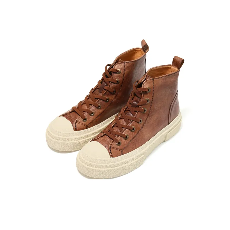Turns By Turns High Top Skateboard Shoes Men's-7