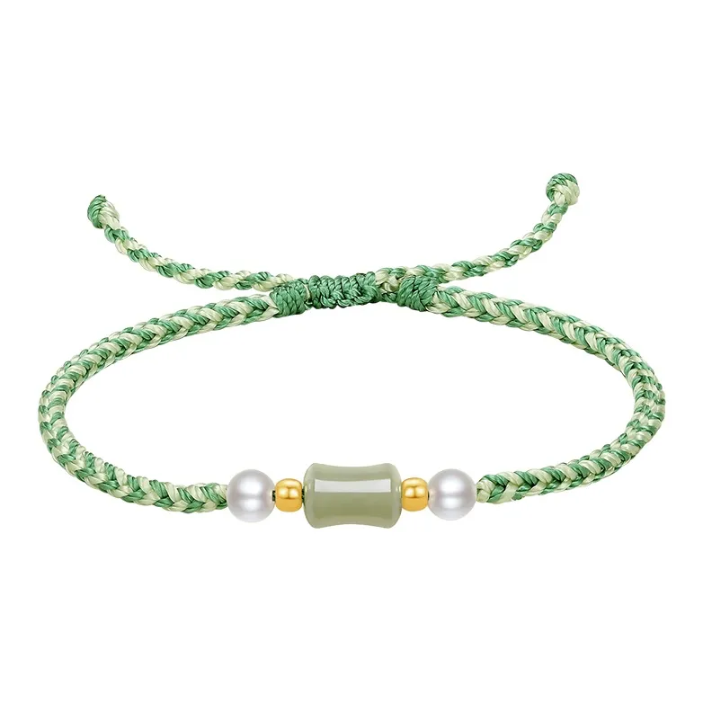 ZHOU LIU FU Bracelets Green Jade Women's-0