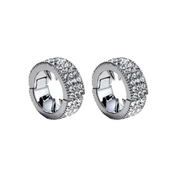 Left Europe Alloy Rhinestone Hair Clip Women's