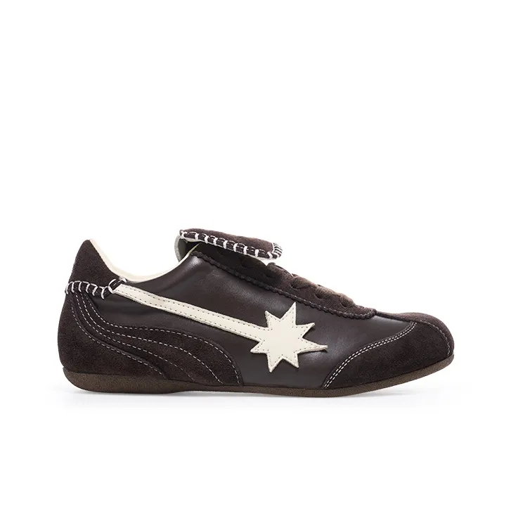 Starwalk Soldier Low-Top Casual Shoes Unisex Brown-1
