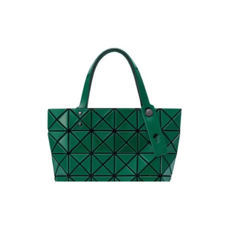 ISSEY MIYAKE Vinyl Chloride Resin Tote Bag, Shopping Bag, Shoulder Bag, Handbag Women's Green-1