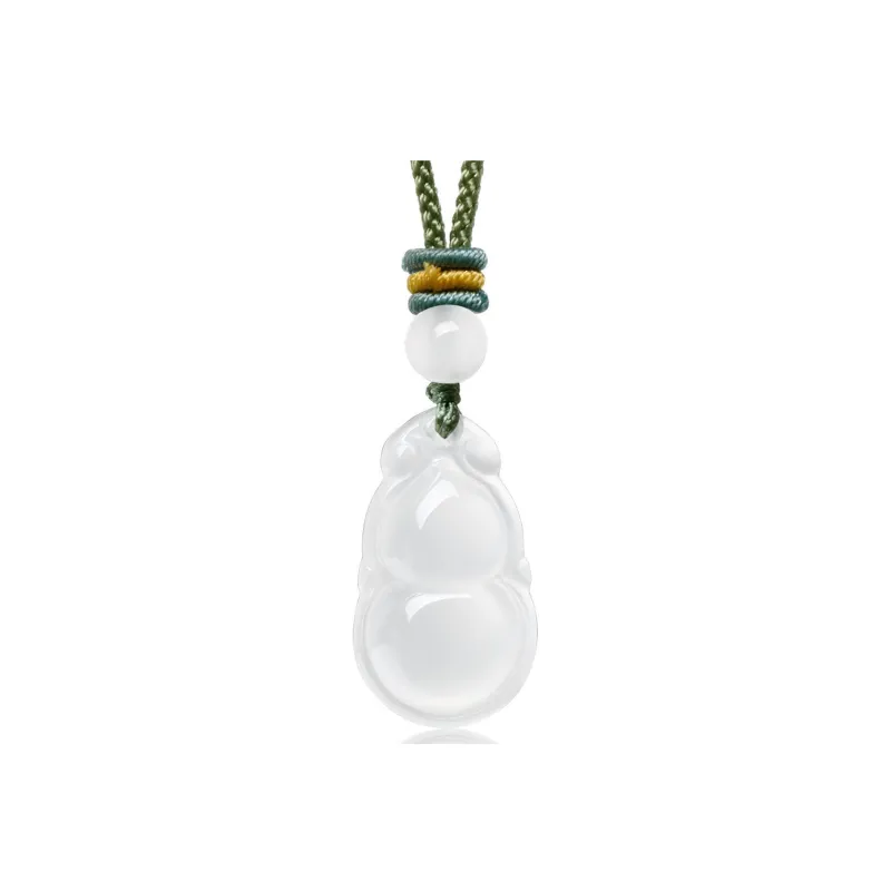 MARY WINDSOR Chalcedony White Moonlight Pendant Unisex-0