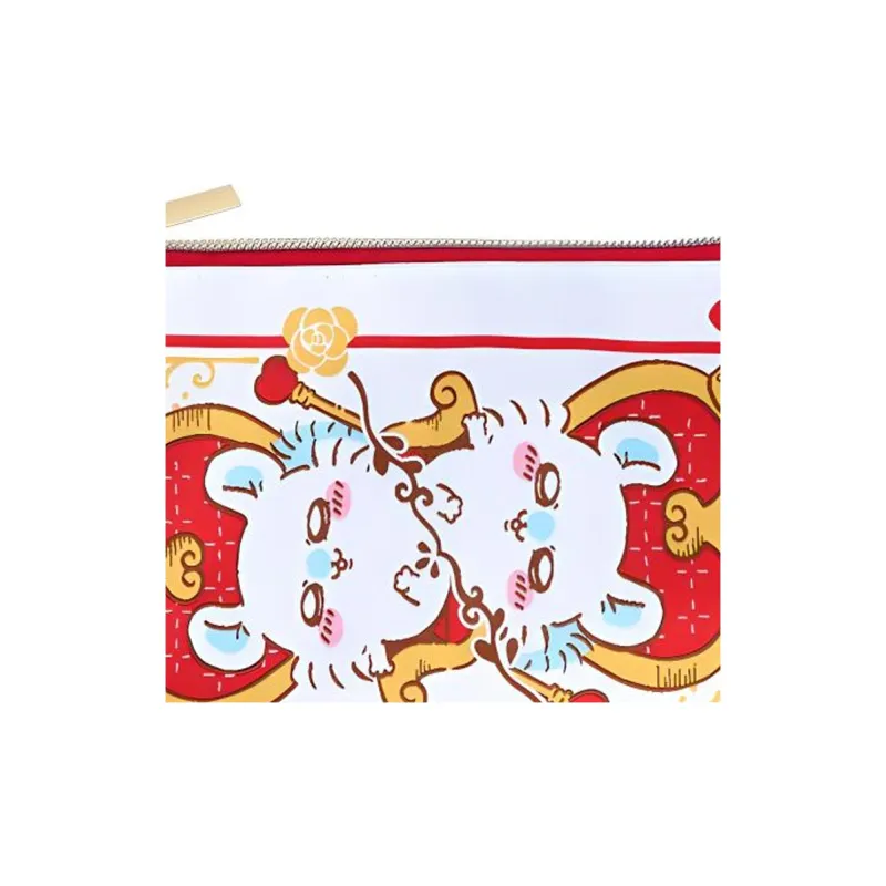 Chiikawa Polyester Storage Clutch Regular Women's Red Totoro-3