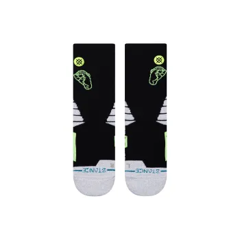 Stance Basketball Socks Unisex 1 Pack Black