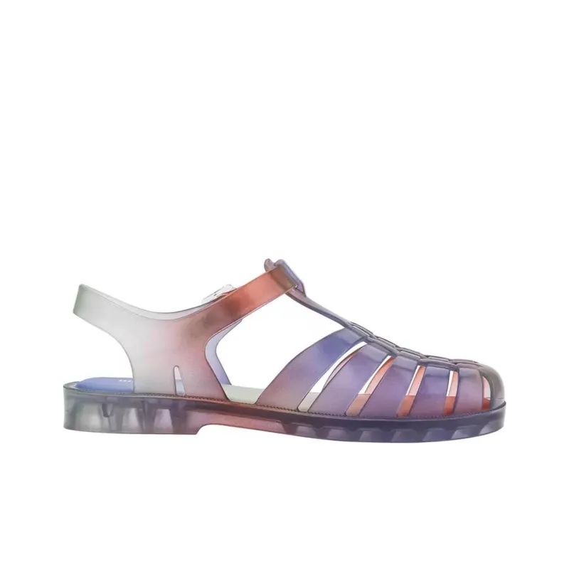 MELISSA Roman Sandals Women's Red Blue-1
