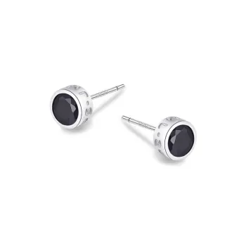 ETAHLOVE Sterling Silver Stud Earrings Unisex Birthday Surprise Anniversary Commemoration