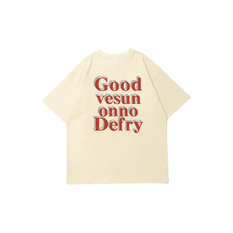 Cotton Shopping T-Shirt Unisex Apricot-1