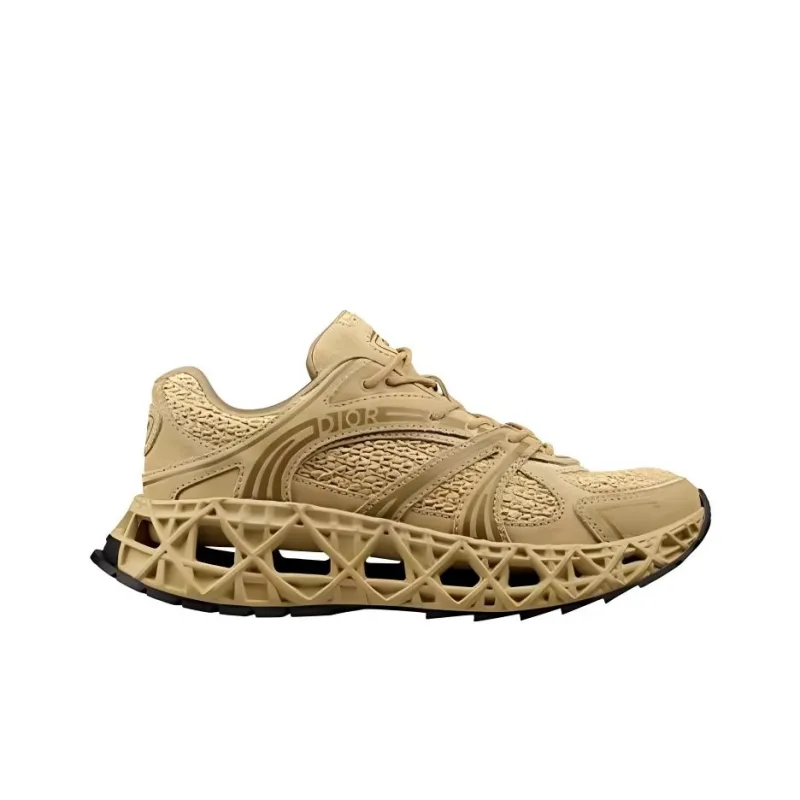 DIOR B35 NXXT Low Top Casual Shoes Men's Beige Limited Edition Numbered Edition-1