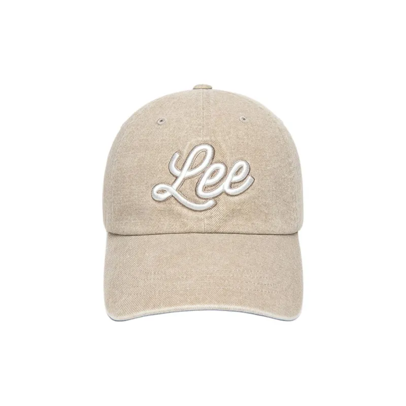 Lee Cotton, Denim, Metal Baseball Caps Unisex Beige-1