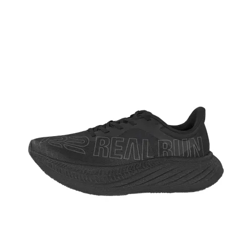 R2 REALRUN Running Shoes Unisex Low-Top Night Black