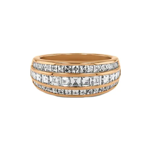 Pragnell 18kt Yellow Gold Manhattan Diamond Ring