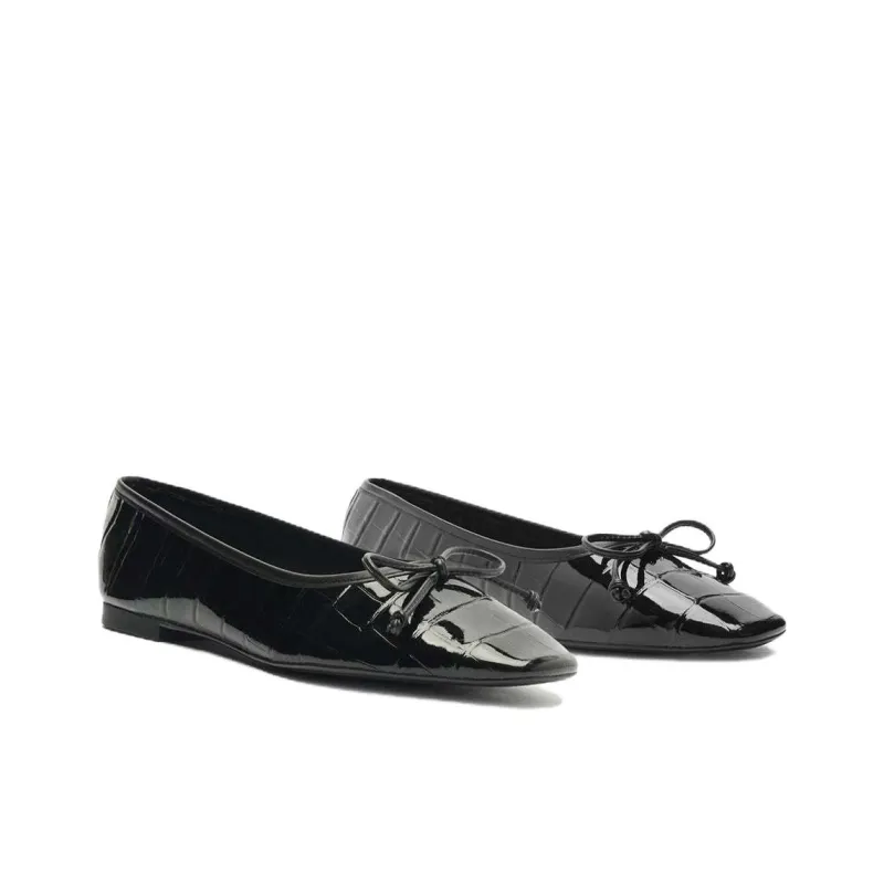 Schutz Arissa Casual Single Shoes Women's Black-2