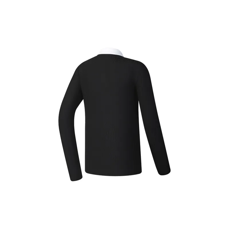FILA Golf Series Polo Shirt Women's Pitch Black-1