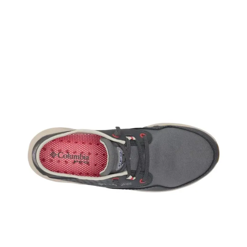 Columbia PFG Bahama Cushioning Low-Top Casual Shoes Men's Gray Black-3