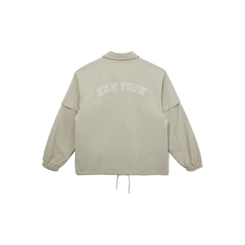 New Era New York Yankees Jackets Unisex Gray Green-1