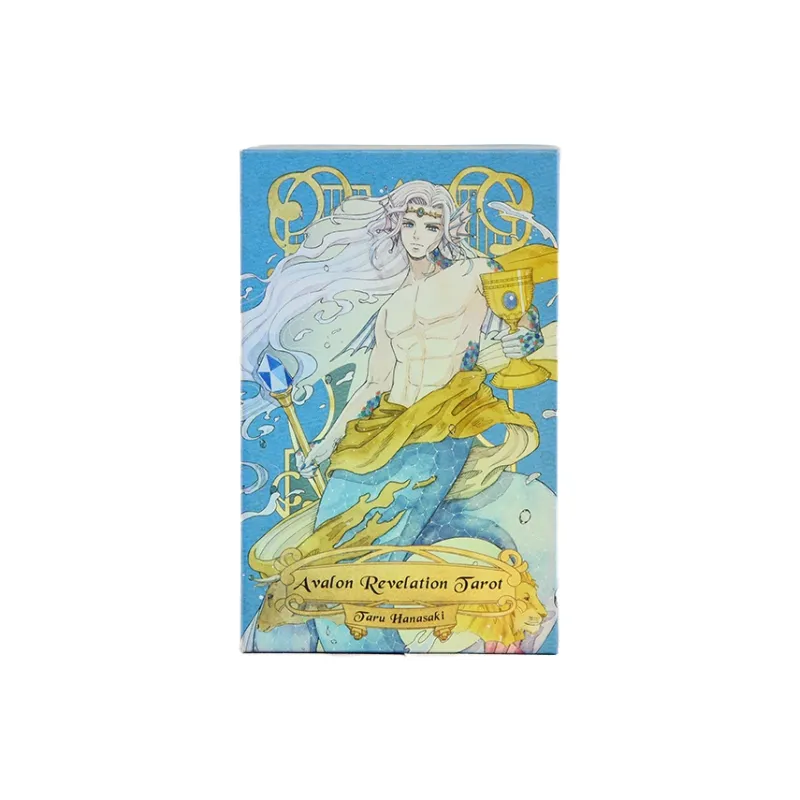 WEITETALUO Avalon Oracle Tarot Card White Edition Board Games-5