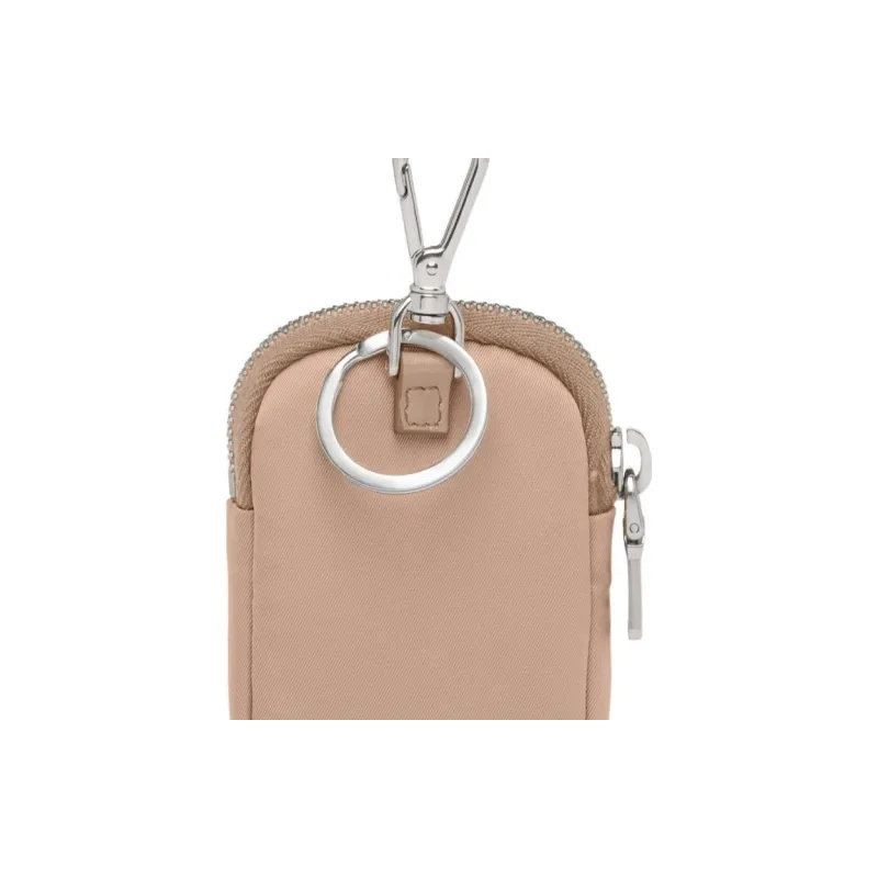 PRADA Nylon Coin Purse Mini Women's Beige/Pink-3
