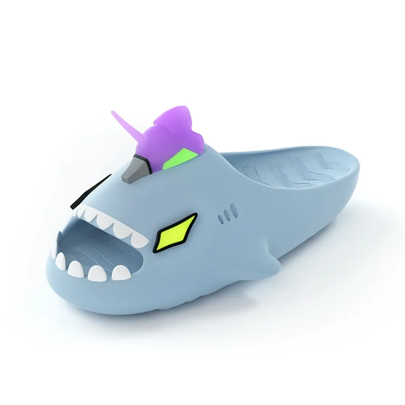 HelloSlippers Sharkicks Mecha Slide Slippers Unisex-0