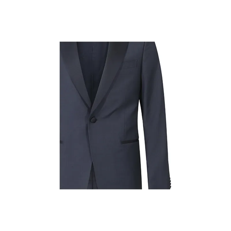 Ermenegildo Zegna Logo patch Single breasted Blazer-7