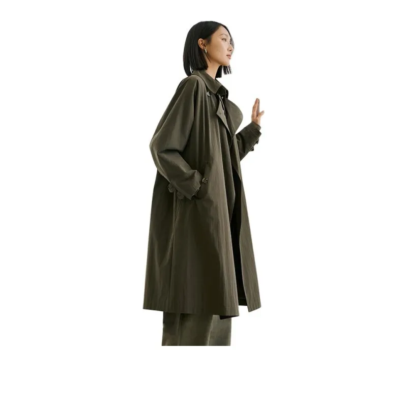 Yi Mengyuan Trench Coat Women's-1