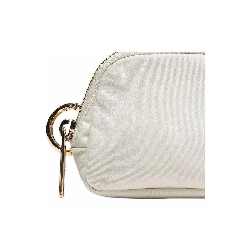 Lululemon Everywhere Nylon Coin Purse Regular Unisex Bone & Gold-4