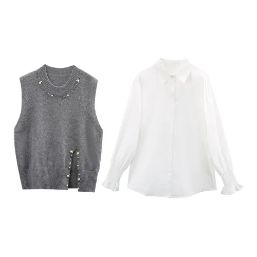 A Paradise For Awakening Casual Suit Women's Gray