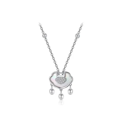LOVE WHEEL S925 Silver Necklaces Women's