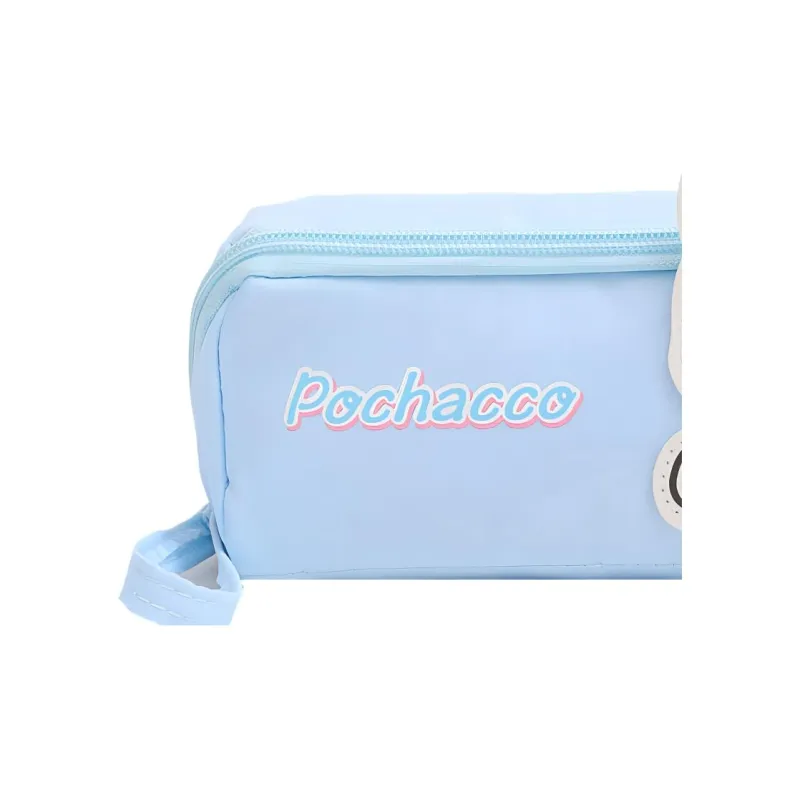 Sanrio Pacha Dogs Polyester Makeup Bag Women's Blue-2
