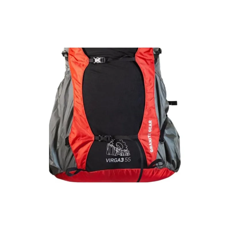 Granite Gear Nylon Outdoor Hiking Bag Backpack Regular Unisex Fire Stone Red & Bright Red-4