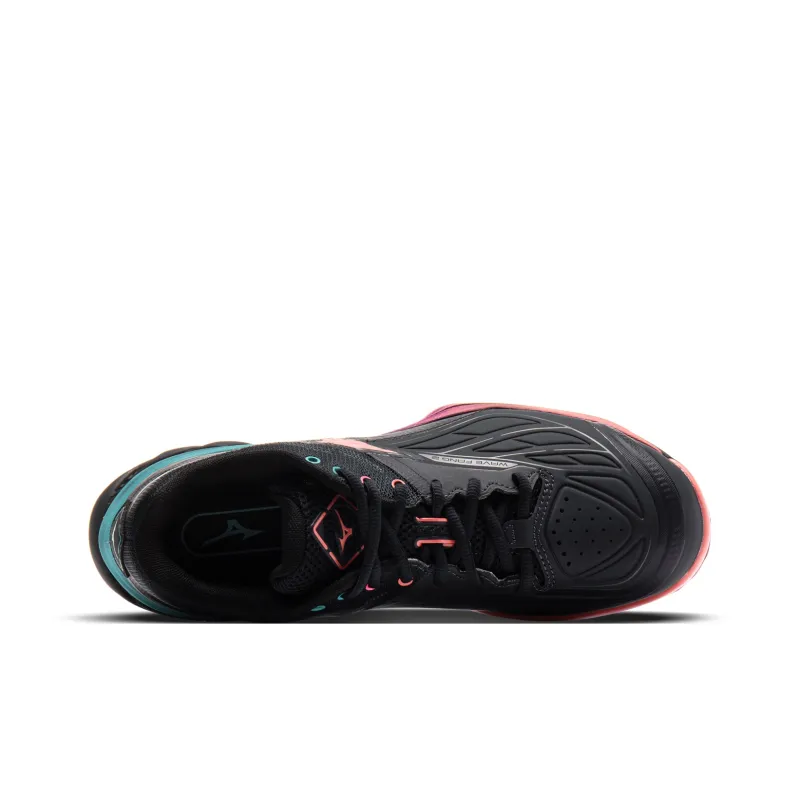 Mizuno Wave Fang 2 Wide 'Salute Hibiscus Peacock Blue'-3