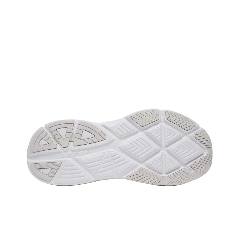 Saucony Anti Slip Wear Resistant Low Top Casual Running Shoes Men's White Loose Fit-2