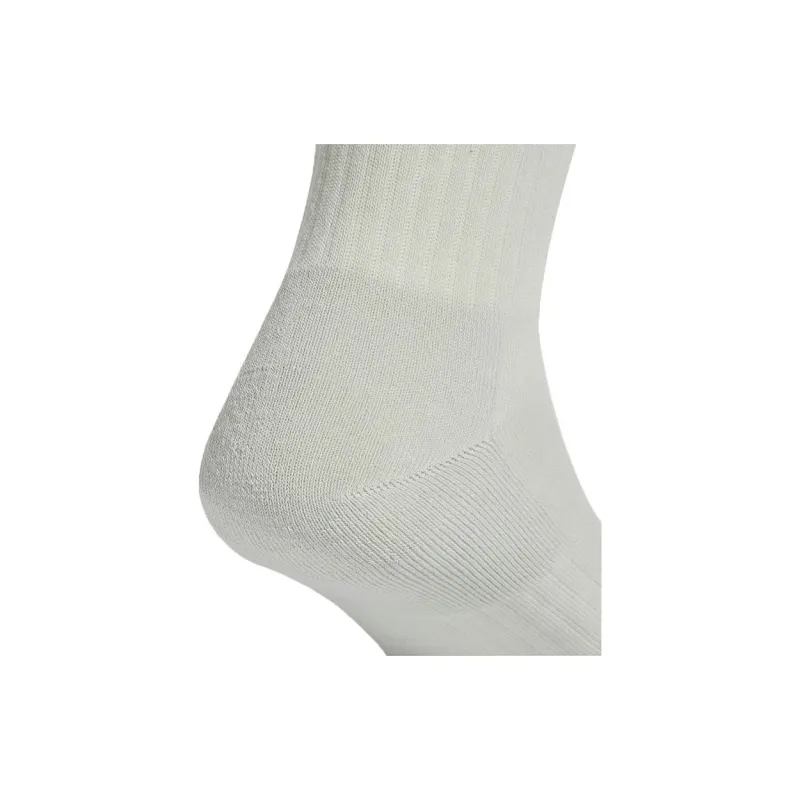 Adidas Mid Calf Socks Unisex 3 Pack Light Green/White-2