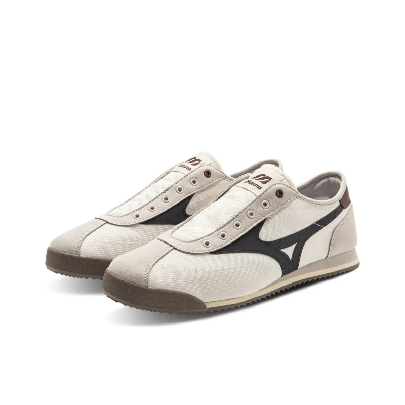 Mizuno LG 60S Abrasion-Resistant Low-Top Casual Shoes Unisex White-2