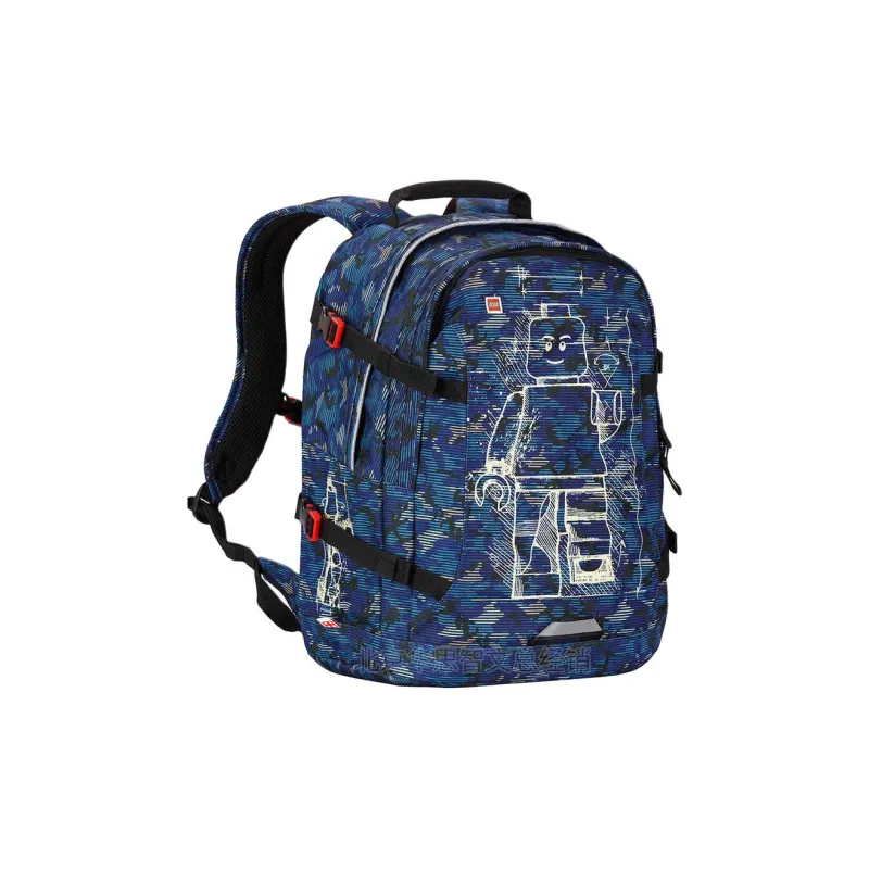 LEGO Polyester Backpack Medium Size Kids' Blue/Black-2