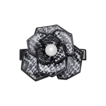 ALEXANDRE DE PARIS Exclusive Camellia Collection 6cm Hair Clip Top Clip Women's