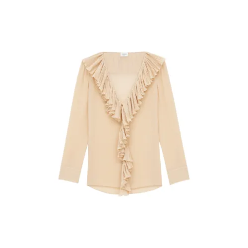 SAINT LAURENT FW24 Shirt Women's Beige