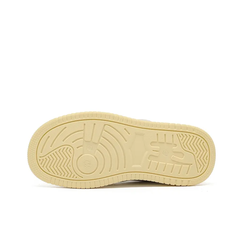 Babaya Skateboard Shoes Women's Low Top Yellow/Pink-4