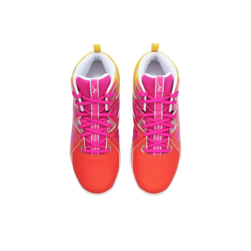Mizuno Shock Absorbers High Top Training Shoes Unisex Red-2