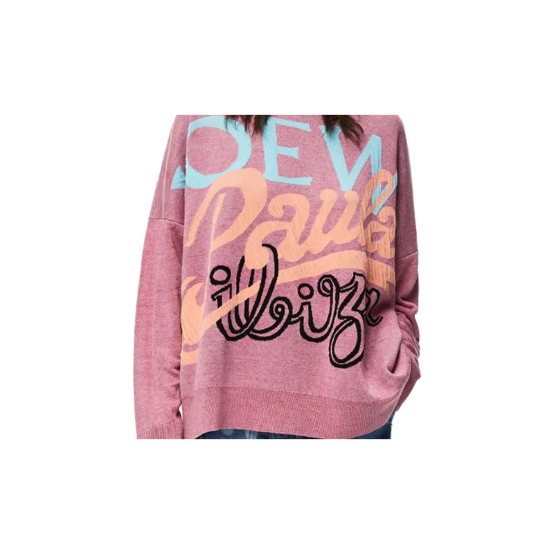 LOEWE FW21 Sweater Women's Pink-5